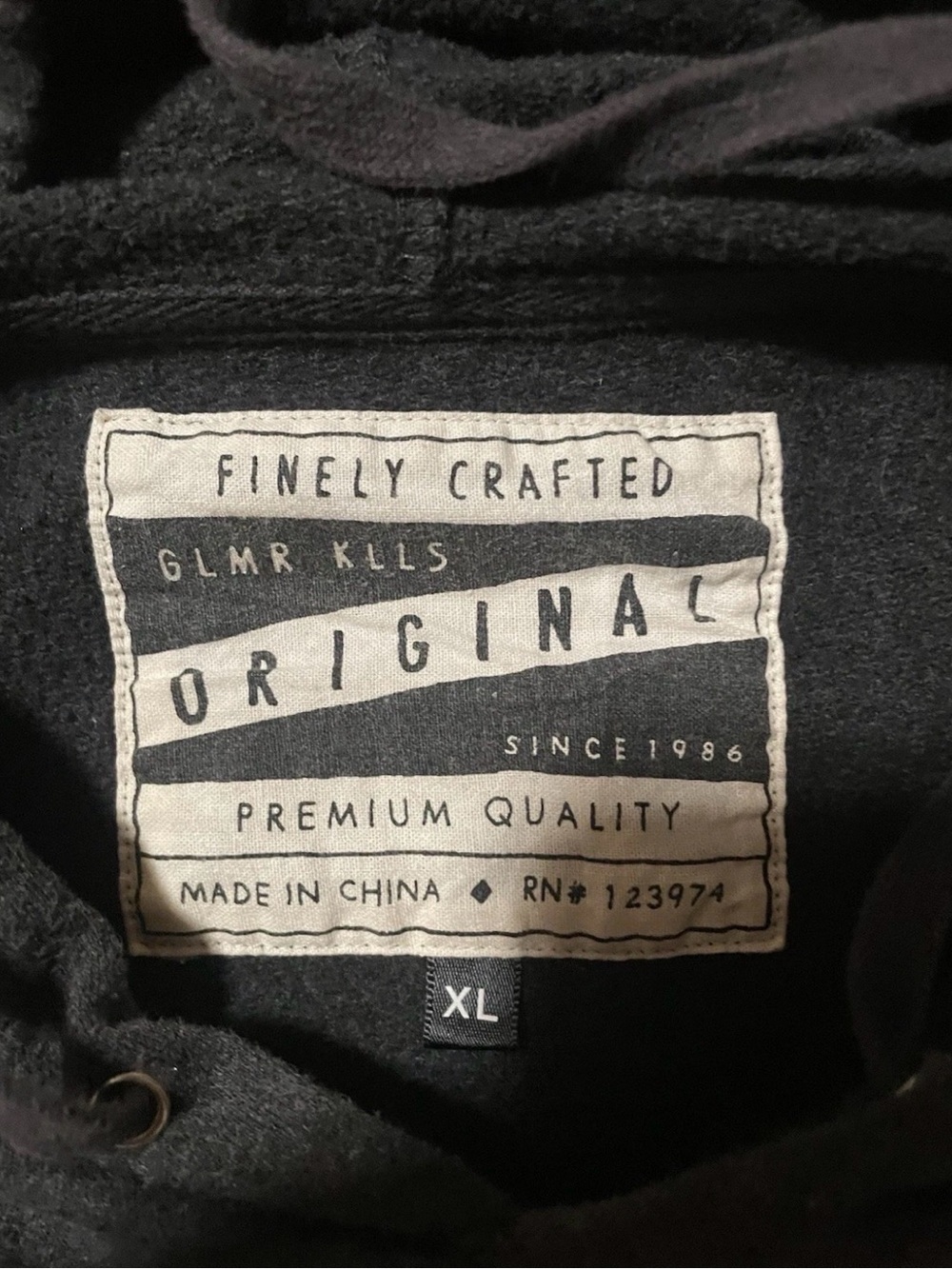 Glamour Kills Dark Grey 'Dream On Dreamer' Graphic Cityscape Hoodie View 3